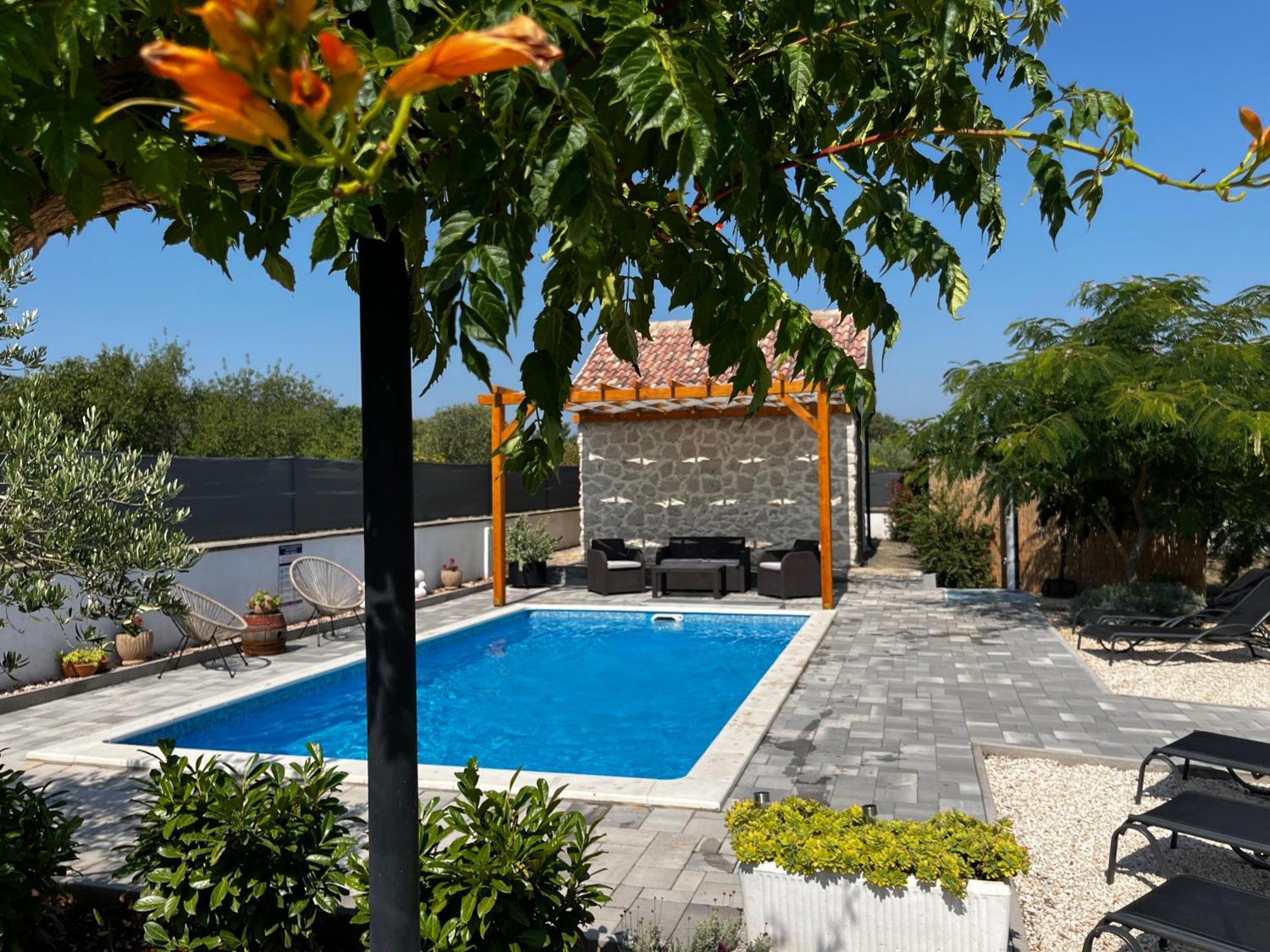 הוילה Gulin Mediterranean Olive Waterfallskrka-Croatia מראה חיצוני תמונה