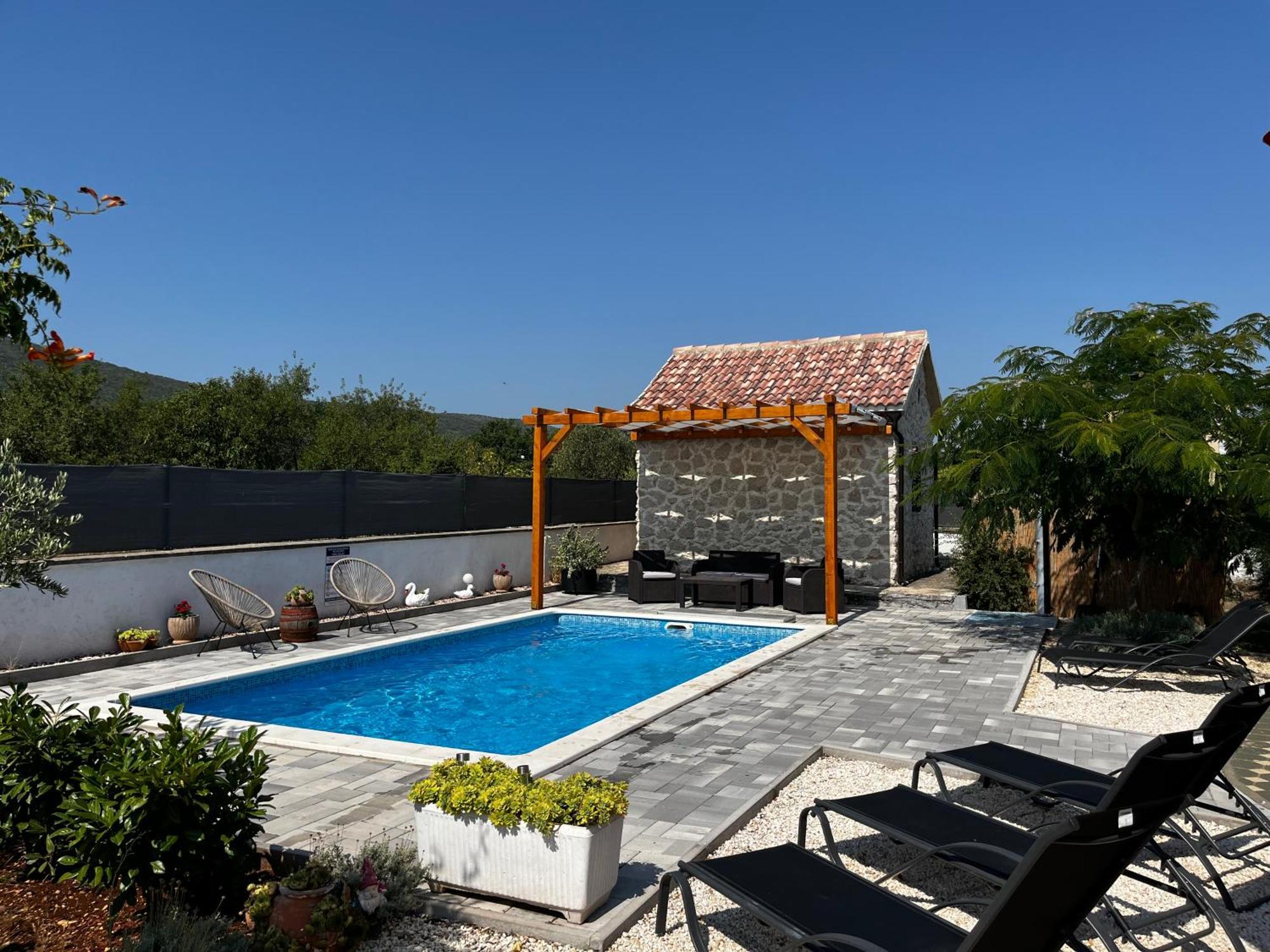 הוילה Gulin Mediterranean Olive Waterfallskrka-Croatia מראה חיצוני תמונה